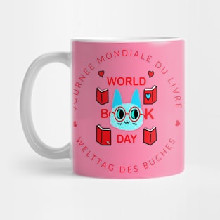 Journée Mondiale du Livre World Book Day Mug